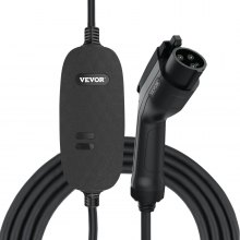 VEVOR Portable EV Charger EV Car Charging Cable 16 Amp Level 2 NEMA 6-20 25FT