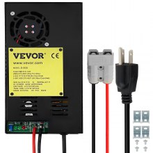 VEVOR RV Power Converter Battery Charger 110 V AC to 12 V DC 30 AMP RV Converter