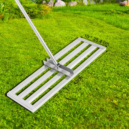 Vevor Lawn Leveler Tool 17 X 10 In, How To Use A Landscape Rake Level Lawn