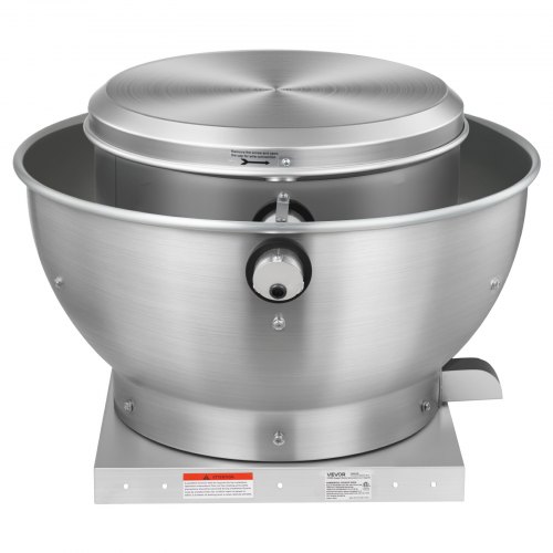 

VEVOR Commercial Kitchen Exhaust Fan, 1616 CFM Restaurant Canopy Hood Exhaust Fan, 0.5HP 375W Direct Drive Food Truck Hood Vent, High Speed & Low Noise, for Warehouse, Agriculture