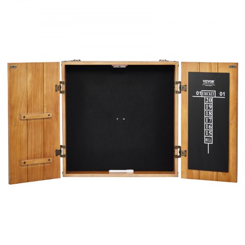 

VEVOR Solid Wood Dartboard Cabine Official Size (Dartboard Not Included)