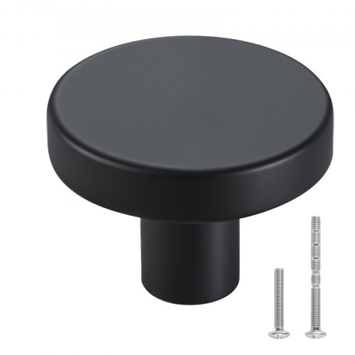 VEVOR Cabinet Knobs Drawer Kitchen Pulls 10 Pack 32 mm Mushroom Knob Zinc Alloy