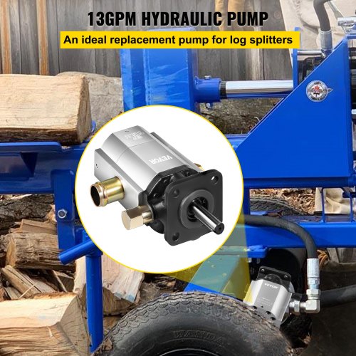 Details about   VEVOR 11 GPM Log Splitter Pump 2-Stage w/ Engine Mount & Coupler 3000PSI 1/8" DM 