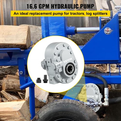 Vevor Hydraulic Tractor PTO Tractor Gear Pump-40 GPM #HC-P-K11 9.9 Cubic Inch