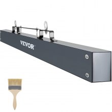 VEVOR Magnetic Sweeper 84 inch Hanging Magnet Sweeper 100 LBS Magnetic Forklift Sweeper Industrial Magnets Steel Material Hunting Accessories for Picking Up Nails, Bolts, Iron Chips (84 inch)