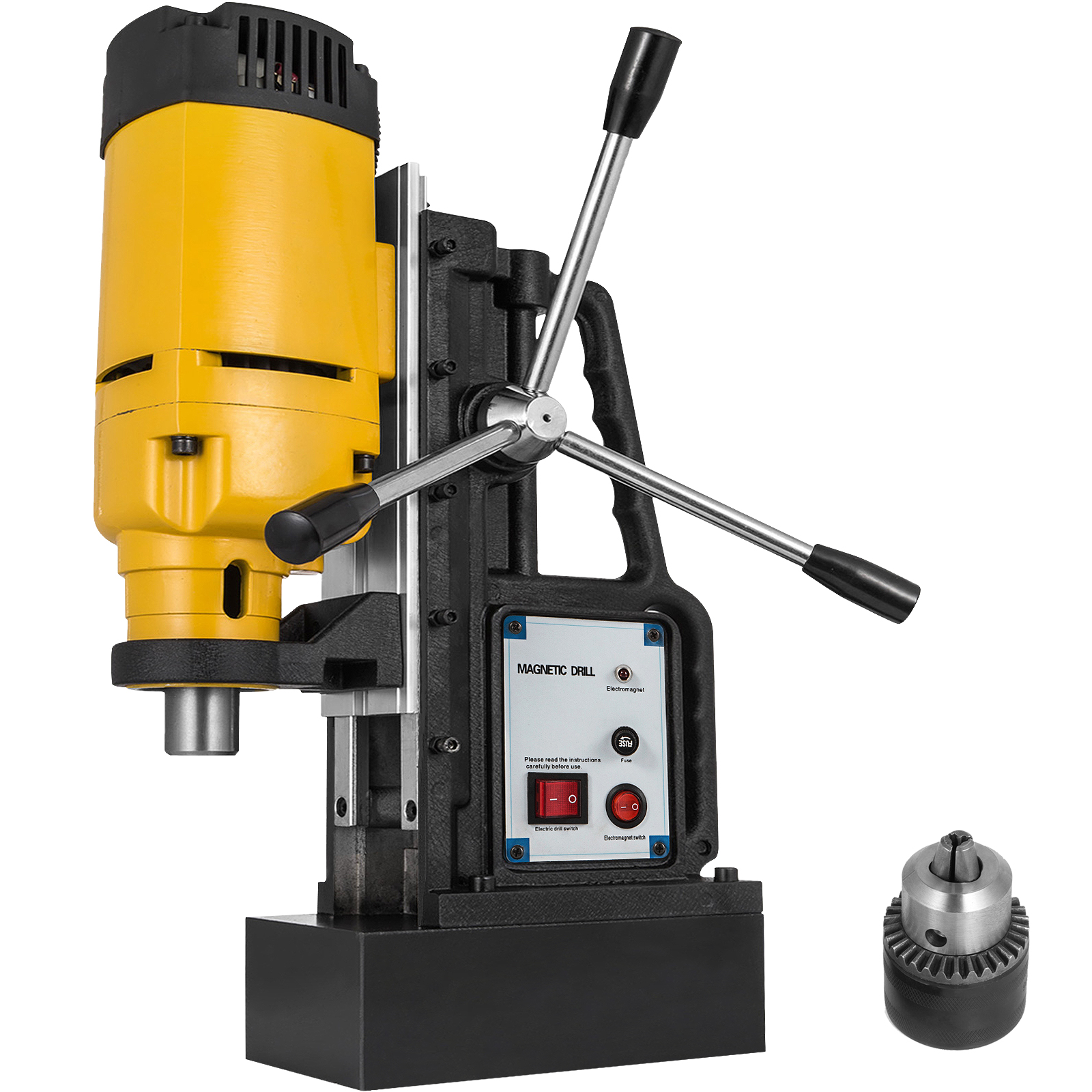 1200w Mb-23 Magnetic Base Drill Press 23mm Boring 13500n Magnet Force Tapping от Vevor Many GEOs