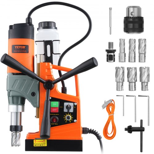 

Magnetic Drill 1450W 12800N Portable Mag Drill Press 800RPM