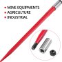 49" Square Hay Bale Spear 3000lbs Capacity 1 3/4" Wide W/ Nut And Sleeve Conus 2