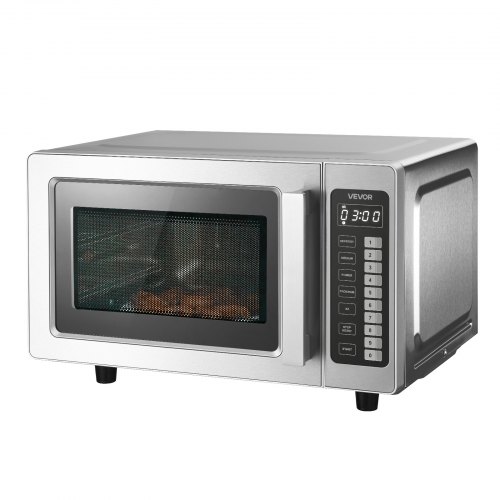 VEVOR Countertop Microwave Oven Commercial Microwave 0.9 cubic-ft 1000W Lock