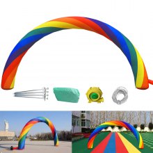 Inflatable Rainbow Arch 26ftx10ft (8x4m) w/ 350W Motor Advertising/Party Supplies/Event Decorations/Inflatable Products