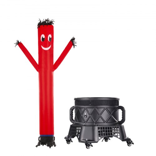 

10 ft Air Dancers Wacky Waving Inflatable Tube Man with 9/10 HP Blower Fan