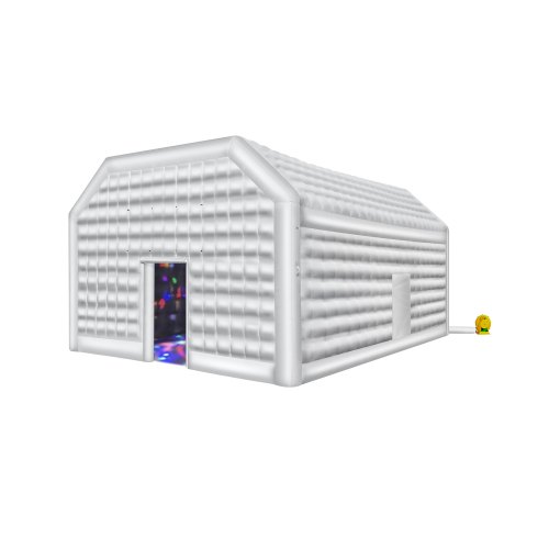 

VEVOR Inflatable Nightclub, 26.2 x 19.7 x 13.1 Ft, Blow up Party Tent with 1100W Blower, Large Inflatable Night Club Tent for Adults, Easy Setup Inflatable House Air Cube for Wedding Birthday White
