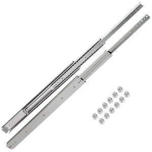 VEVOR Heavy Duty Drawer Slides 500lbs Ball Bearing Drawer Slides 10-60" W/ Lock VEVOR Heavy Duty Drawer Slides 500lbs Ball Bearing Drawer Slides 10-60" W/ Lock
