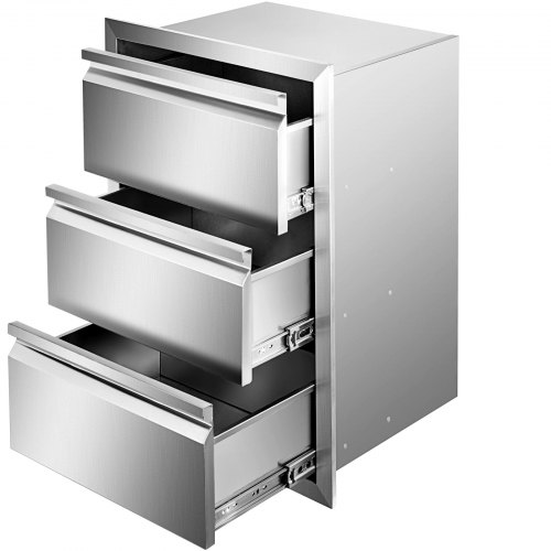 19.6" X 26.6" Outdoor Kitchen Drawer Bbq Island Stainless Steel Access Drawers