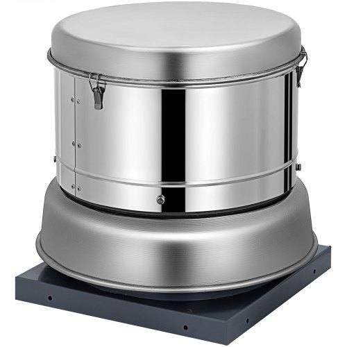 

VEVOR 1000 CFM Roof Fan Up-blast Restaurant Exhaust Fan High Speed Direct Drive Up-blast Exhaust Fan 250W