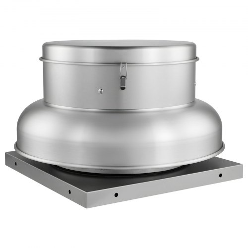 

VEVOR Roof Exhaust Fan, Attic Vent Fan with High-Power Motor, 24.8inch Fan Base Heavy-Duty Aluminum Alloy, Speed Control Adjustable Airflow 3000/3900CFM, Compact for Garage,Kitchen,Bathroom,Silver