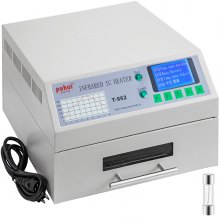 Reflow Oven Soldering Machine, T962 Smd Bga Infrared Ic Heater With Smoke Vent
