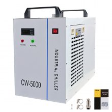 Cw-5000 Industrial Water Chiller For Cnc 80w/100w Co2 Glass Laser Tube Cooler