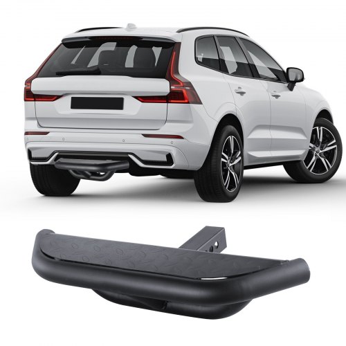 

VEVOR Hitch Step for 2" Receiver Universal Trailer Tow Rear Bumper Guard Steel