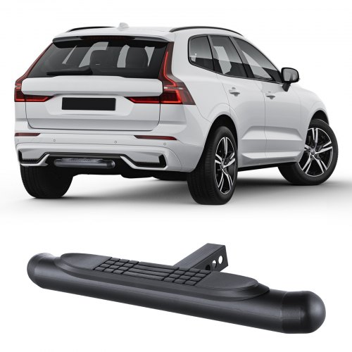 

VEVOR Hitch Step for 2" Receiver Universal Trailer Tow Rear Bumper Guard Steel