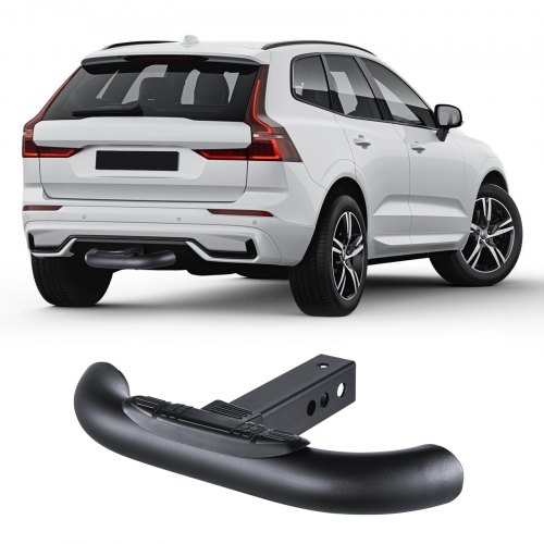 

VEVOR Hitch Step for 2" Receiver Universal Trailer Tow Rear Bumper Guard Steel