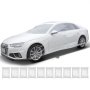 LOT 10pcs Clear Plastic Temporary Universal Disposable Car Cover 22' x 12' L VI