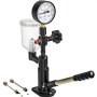 Diesel Injector Nozzle Tester Pop Pressure Quality Dual Scale Gauge W/filter