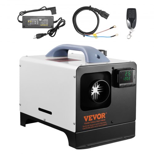

VEVOR 5-8KW Diesel Heater, Diesel Air Heater All in One with Remote Control and LCD Screen, Fast Heating Low Noise, Portable Diesel Heater for Truck Van RV Trailer Camper