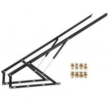 60" Bed Lift Hydraulic Mechanisms Kits For Sofa Bed Easy Install 5ft Household