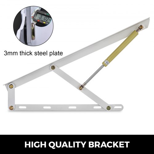 24" Bed Lift Hydraulic Mechanisms For Sofa Bed Oriented Hardware Easy Install 