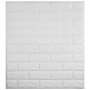 Pe Foam 3d Self Adhesive Embossed Brick Diy Panels Wall Sticker Home Decor 11pcs