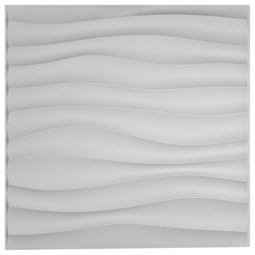 13 Pcs 3D PVC Wall Panels EcoFriendly Paintable Home Background Decor 50 x 50cm