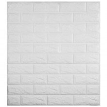 Pe Foam Wall Sticker 3d Brick 22pcs Embossed Wall Paper Diy Wall Home Decor