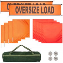 VEVOR Oversize Load Sign Oversize Banner 18 x 84 Inch Wide Load Signs for Trucks