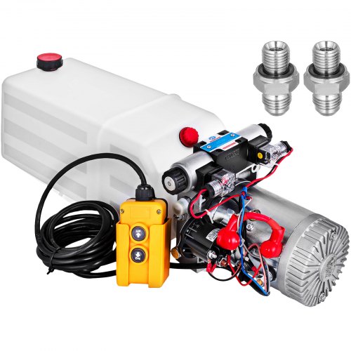 24v Dc Double Acting Hydraulic Power Pack With 8l Zz004237