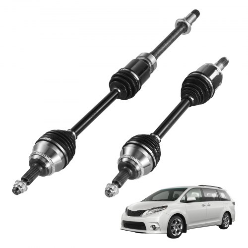VEVOR CV Axle Shaft Assembly 2PCS Front Left & Right for 2004-2010 Toyota Sienna