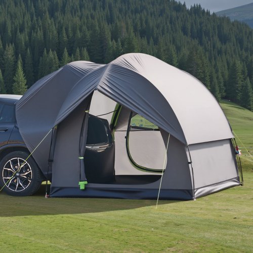 

SUV Camping Tent Outdoor SUV Tent with 2 Doors Waterproof for 5-8 Person