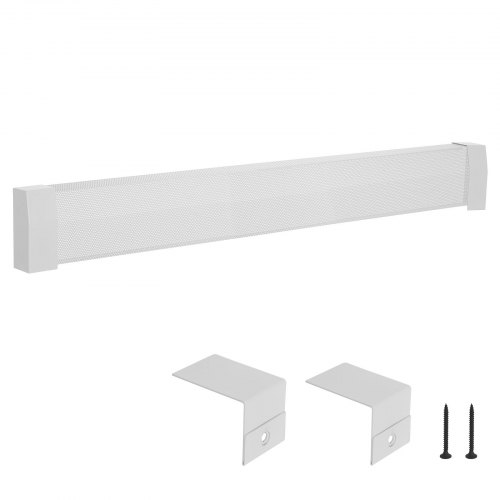 VEVOR 5 ft Baseboard Heater Covers Premium Series Standard for Bedroom White