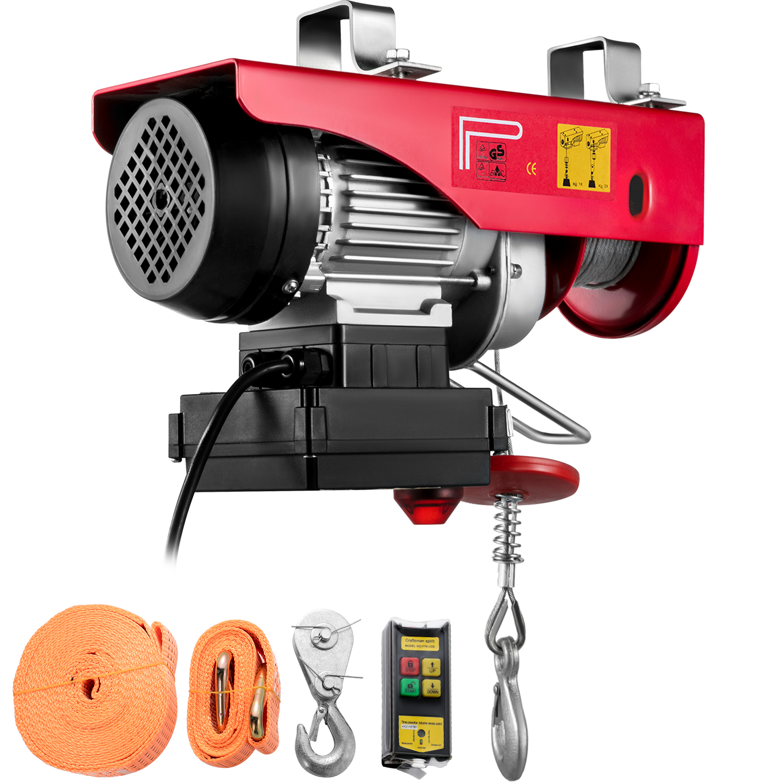 Vevor Electric Hoist 110v Electric Winch 550lbs With Wireless Remote Control от Vevor Many GEOs