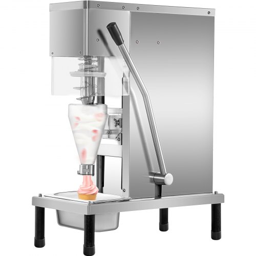 Fruit Ice Cream Mixer Stainless Steel Desktop Fruit Yogurt Blender 750w