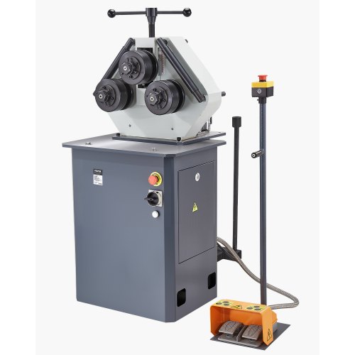 

750W Electric Roll Bending Machine 3-Roller Electric Pipe Tubing Bender Machine