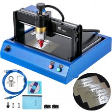 400w Electric Metal Marking Engraving Machine 200x150mm 50mm/s Nameplate 110v Us