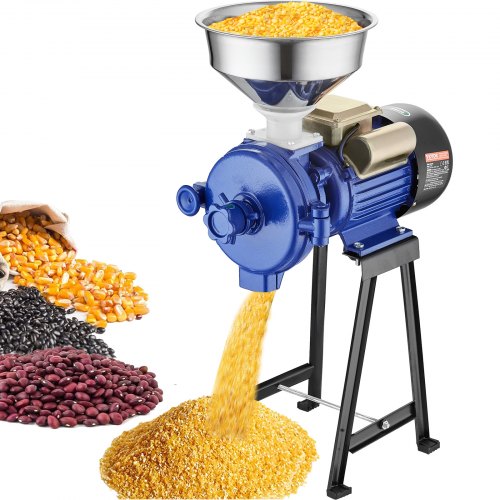 

VEVOR 3000W Electric Grain Grinder Corn Wheat Flour Cereal Mill Dry Grinder