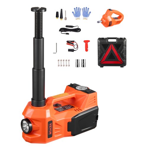 

Electric Car Jack 5 Tons /11000 lbs Jack kit with Electric Impact Wrench