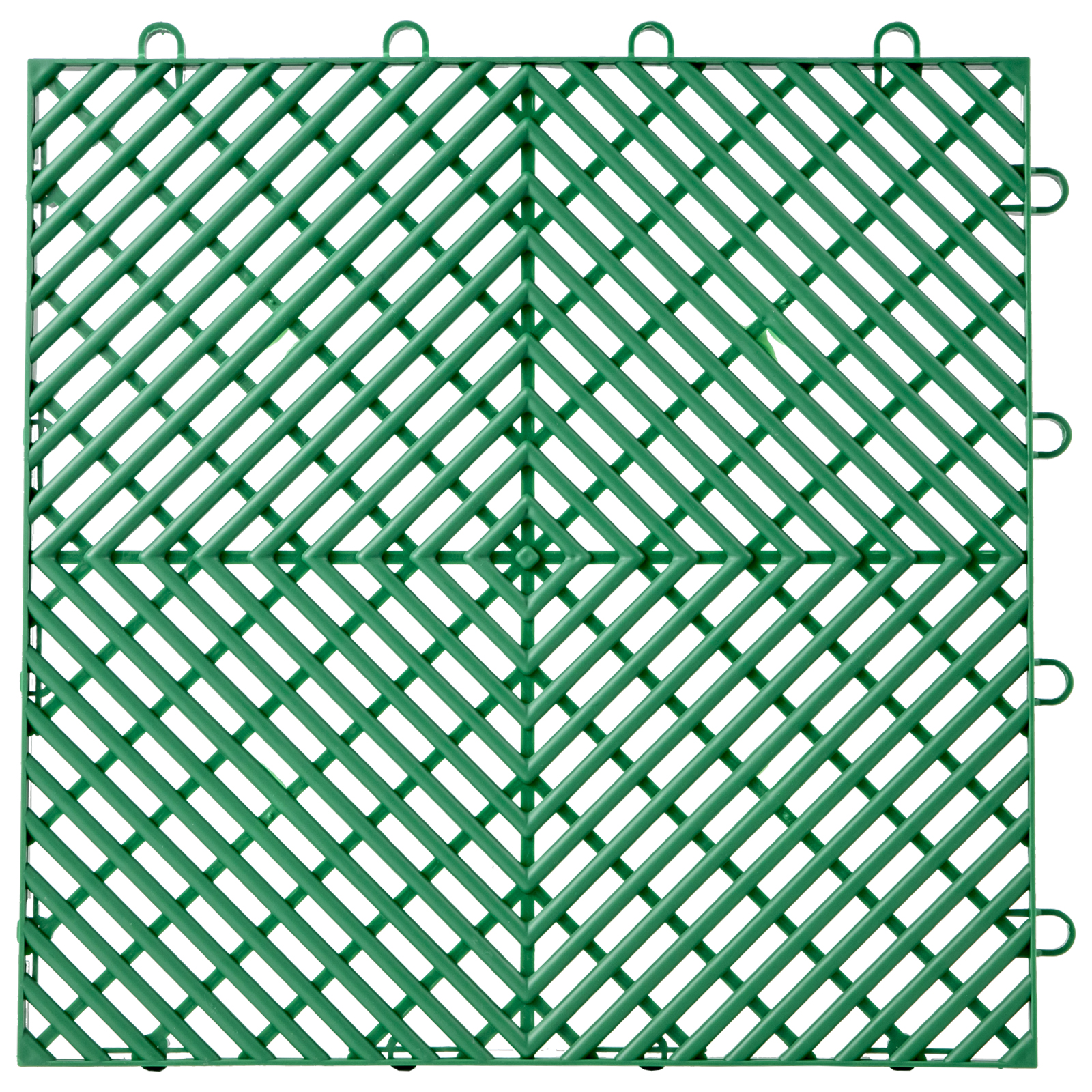 Rubber Tiles Interlocking Garage Floor Tiles 12x12x0.5inch 55pcs Deck Tile Green от Vevor Many GEOs