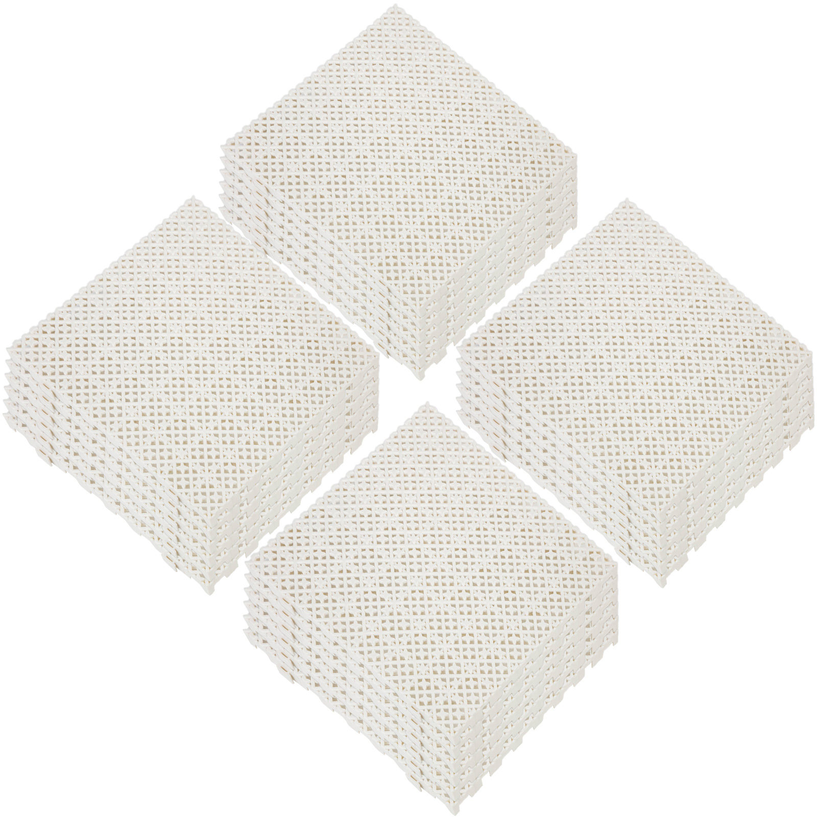 Rubber Tiles Interlockinggarage Floor Tiles11.8x11.8x0.5 Inch 25 Pcs Deck Tile от Vevor Many GEOs