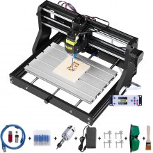 Cnc 3018 Pro + 2500mw Laser Engraver Cutter Engraving Machine Offline Controller