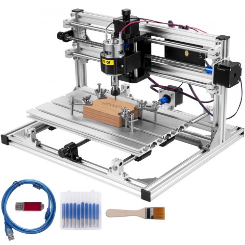 3 Axis Cnc Router Kit 3018 Laser Engraver Wood Pvc Injection Molding Material