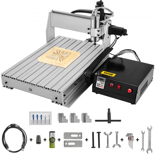 

3 Axis CNC 6040 Engraving Milling Machine USB Router Carving Machine