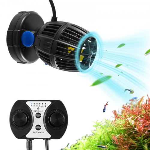 

Aquarium Wave Maker with Controller 10W DC 24V Powerhead with Magnetic Base